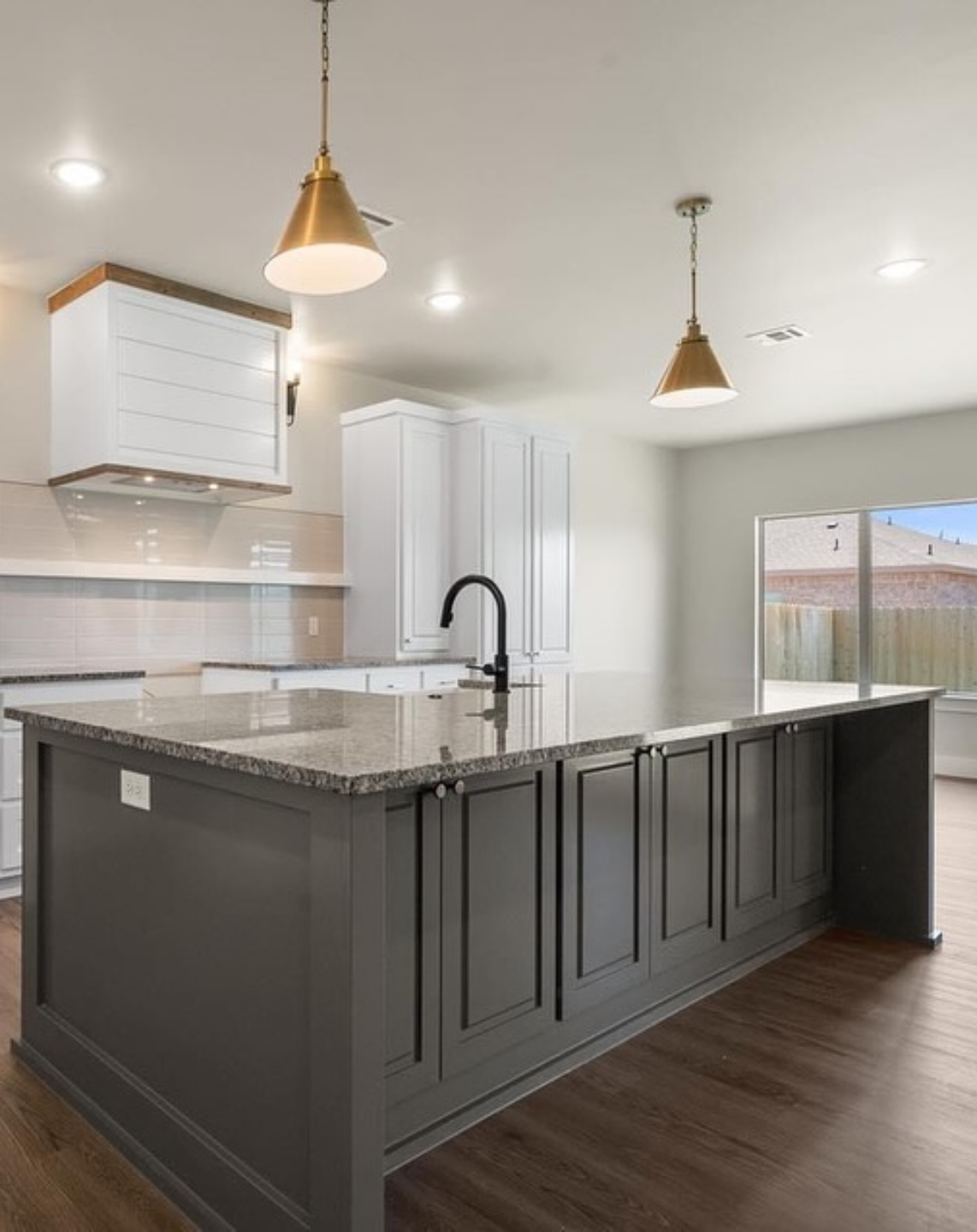 installed hardwood flooring in home